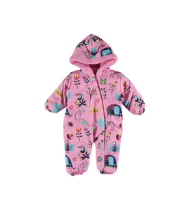BASKILI KIZ KOZMONOT 6/12 AY (Pembe)