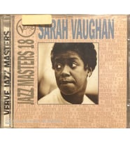 (Plak Değildir CD dir) CD Sarah Vaughan Jazz Masters 18 CD (Karışık)