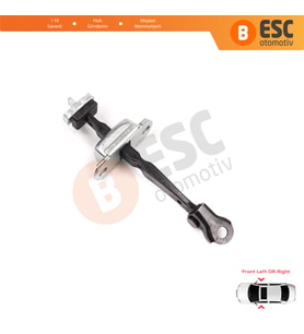 Honda Civic MK8 VIII 2005-2013 HB FN FK Sedan FD FA 72340SNLT01 İçin Ön Sağ veya Sol Kapı Gergisi