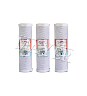 Su Arıtma Cihazı Blok Karbon Filtre 10 Inch 3 Adet