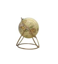 Yerküre Biblo Metal Standlı, 30X27 - Sarı (Sarı)