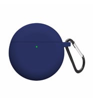 Microsonic Huawei FreeBuds 4 Mat Silikon Kılıf Lacivert