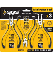 SGS 2073 Mini Pense Seti 3 Parça