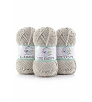 Mlvx Örse Lux Kadife El Örgü İpi Kod/Renk 03228 TAŞ 100 gr 130 mt-3 adet