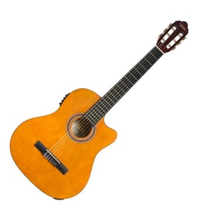 Valencia Vc104tce Elektro Klasik Gitar 4/4 Naturel Sap Çelikli