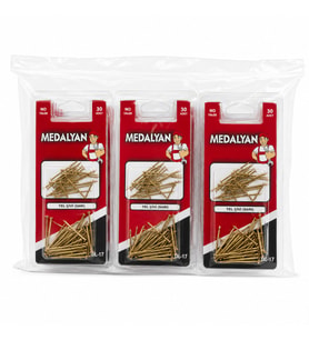 360 ADET 10X30 SARI TP ÇELİK TEL ÇİVİ 12X30PCS (5680)