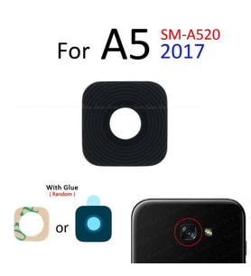 Samsung Galaxy A520 Arka Kamera Camı Lens Yapışkanlı
