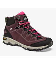Lomer Italy Sella II MTX High Suede Waterproof Vibram Süet Deri Kadın Bot Borgogna (Mor)