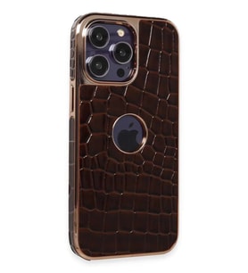 iPhone 14 Pro Max Kılıf Snake Kapak - Bordo