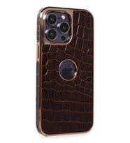iPhone 14 Pro Max Kılıf Snake Kapak - Bordo