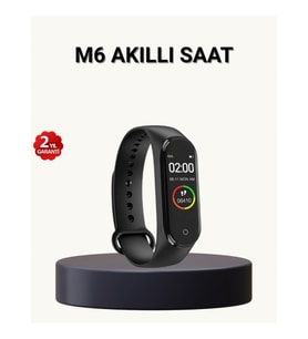 Mey İthalat® Akıllı Spor Bilekliği – Kalp Atış, Kan Basıncı, Uyku Takip ve Bildirim Özellikli
