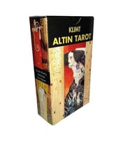 ALTIN TAROT 78 KART TAROT KARTI GUSTAV KLİMT'İN ESERLERİYLE TAROT SANATI GÜVEN ÖFKE DÜŞÜNCE TAROTU
