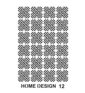 HDS12 aRTEBELLA Home desingn Stencil 35x50 cm