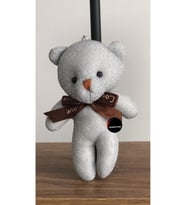 Sevimli Ayıcık Peluş Oyuncak Anahtarlık Uyku Arkadaşı Hediyelik 12 CM (Çok Renkli)