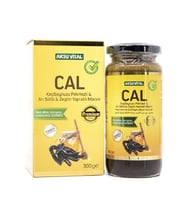 Aksu Vital CAL Keçiboynuzu Pekmezli Arı Sütlü Zeytin Yapraklı Macun 300 gr