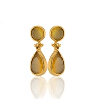 Kadir Jewellery 22 Ayar Altın Kaplama Vintage Küpe -El İşçiliği Ve Hipoalerjenik Küpe
