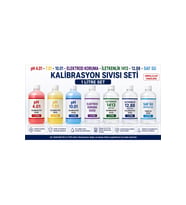 pH 4.01 7.01 10.01 Elektrod Koruma 1413 µS/cm 12.88 mS/cm Kalibrasyon Sıvıs