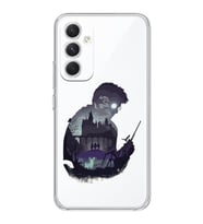 Samsung Galaxy A54 Uyumlu Harry Potter Desenli Şeffaf Telefon Kılıfı