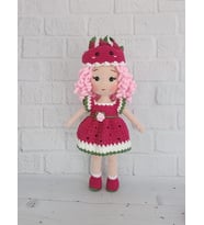 Aida Doll Bebek Amigurumi Organik Oyuncak