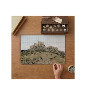 Yılankale - Ceyhan Ovası Tasarımı 240 parça Ahşap Puzzle Ahşap Kutuda MP06843
