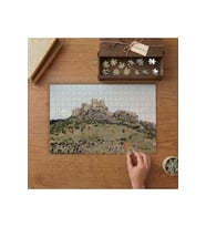 Yılankale - Ceyhan Ovası Tasarımı 240 parça Ahşap Puzzle Ahşap Kutuda MP06843