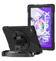 Microsonic Lenovo Tab M10 Plus 3.Nesil 10.6`` Kılıf (TB-125F-TB-128F) Heavy Defender Siyah