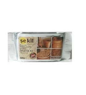 Şekil Seramik Hamuru Terracotta 250 GR Kahverengi VK250KHV