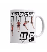 MUSCLE UP Kupa Bardak Porselen