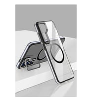 Joko Samsung Galaxy S24 Crystal Magsafe Kapak - Siyah
