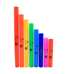 Jwin JBW-10 8li Boomwhackers Chromatic Set