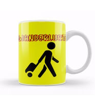 Funny Travel Gift design Lover Trippin Wanderlust Journey Adventurer Vacation Kupa Bardak Porselen