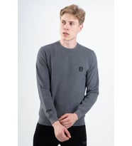 Maraton Regular Erkek Bisiklet Yaka Antramelanj Sweatshirt
