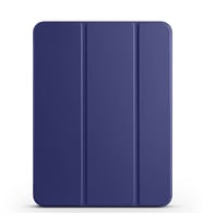 Apple iPad Pro 11 2025 M5 Uyumlu Zore Smart Cover Kalem Bölmeli Standlı 1-1 Kılıf (Lacivert)