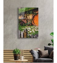 Bahçe Cam Tablo 4mm Dayanıklı Temperli Cam