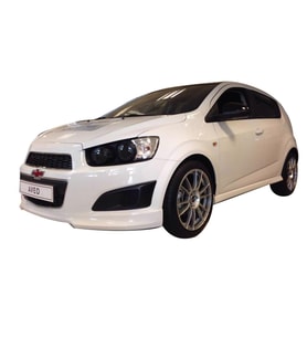 Chevrolet Aveo HB - Sedan 2012 Sonrası Yan Marşpiyel Seti (Plastik)