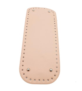 Angel Çanta Aksesuar Suni Deri Pudra Renk 32X12 cm Dikdörtgen Çanta Tabanı