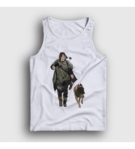 Presmono Unisex Beyaz Daryl Dixon V3 The Walking Dead Atlet 520860tt (Beyaz)