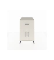 Kronos Komodin Tek Raflı Tek Çekmeceli 2 Kapaklı 60x59x96 Aytaşı-Aytaşı