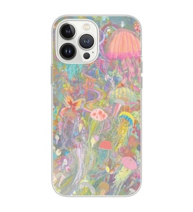Iphone 12 PRO Uyumlu Deniz Anası Tasarımlı Şeffaf Telefon Kılıfı