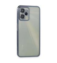 Realme C35 Kılıf Kamera Korumalı Lensli Silikon - Açık Mavi