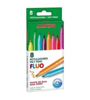 Alpino Neon Keçeli Kalem 8 Renk Ar1005