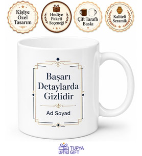 Promosyon Tasarım Baskılı Porselen Kupa Bardak Hediyelik Özel Tasarım Hediye