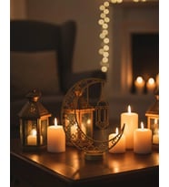 3D Hilal Cami Biblo 20X20 Cm Özel Tasarım Özel Baskı Ürün
