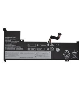 Lenovo IdeaPad 3-17IML05, L19L3PF4 ile Uyumlu Notebook Batarya Pili - Ver.1 - 3 Cell (Siyah)
