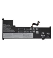 Lenovo IdeaPad 3-17IML05, L19L3PF4 ile Uyumlu Notebook Batarya Pili - Ver.1 - 3 Cell (Siyah)
