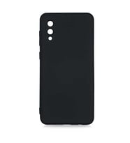 Coverzone Samsung Galaxy A02 ?le Uyumlu K?l?f Z-Mara Lansman Vieri Tam Koruma Arka Kapak Kamera Koruma �?k?nt?l? P�r�zs�z Y�zey Siyah