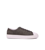 Shoetyle - Hakiki Nubuk Deri Haki Renk Erkek Sneaker - 666-0381