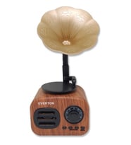 Everton RT-705 Gramafon Görünümlü Bluetooth Hoparlör & Mini Radyo