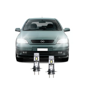 OPEL ASTRA G LED XENON KISA FAR AMPULÜ Mini Led 2'li Set H7