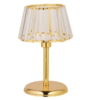 Gaye Taşlı Masa Lambası (Gold)